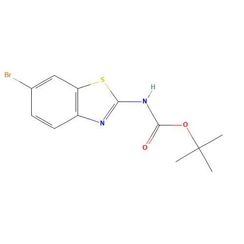tert-butyl N-(6-bromo-1,3-benzothiazol-2-yl)carbamate (CAS: 1244041-71-1) - Related Chemical Product