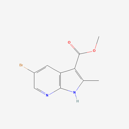 methyl 5-bromo-2-methyl-1H-pyrrolo[2,3-b]pyridine-3-carboxylate (CAS: 1228551-75-4) - Related Chemical Product