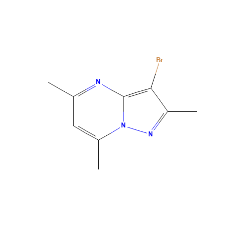 3-bromo-2,5,7-trimethylpyrazolo[1,5-a]pyrimidine (CAS: 146778-13-4) - Related Chemical Product