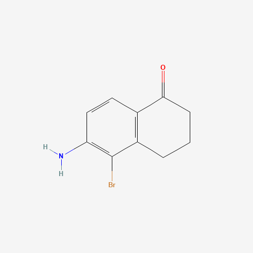 6-amino-5-bromo-3,4-dihydro-2H-naphthalen-1-one (CAS: 884541-34-8) - Related Chemical Product