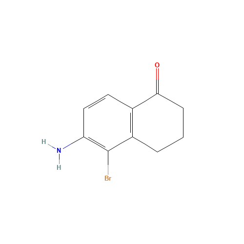6-amino-5-bromo-3,4-dihydro-2H-naphthalen-1-one (CAS: 884541-34-8) - Related Chemical Product