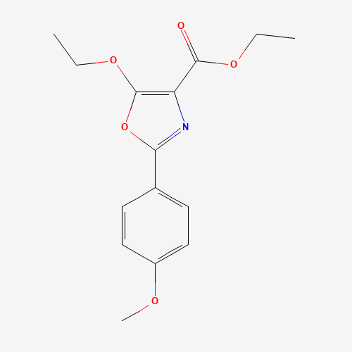 ethyl 5-ethoxy-2-(4-methoxyphenyl)-1,3-oxazole-4-carboxylate (CAS: 887248-42-2) - Related Chemical Product