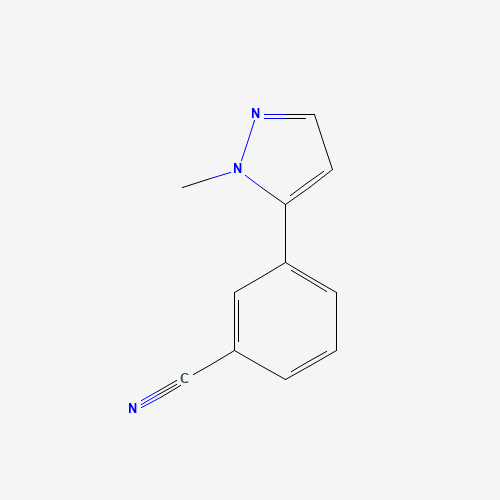 3-(2-methylpyrazol-3-yl)benzonitrile (CAS: 179055-95-9) - Related Chemical Product