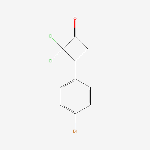 3-(4-bromophenyl)-2,2-dichlorocyclobutan-1-one (CAS: 254892-87-0) - Related Chemical Product