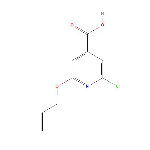 2-chloro-6-prop-2-enoxypyridine-4-carboxylic acid (CAS: 182483-90-5) - Related Chemical Product