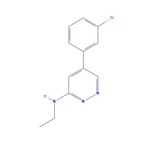 5-(3-bromophenyl)-N-ethylpyridazin-3-amine (CAS: 660424-28-2) - Related Chemical Product