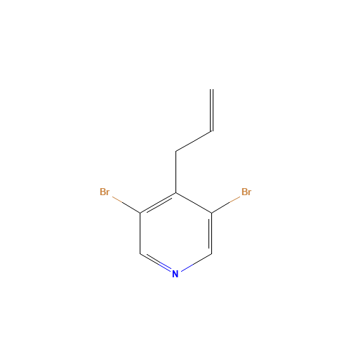 3,5-dibromo-4-prop-2-enylpyridine (CAS: 177273-35-7) - Related Chemical Product