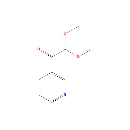 2,2-dimethoxy-1-pyridin-3-ylethanone (CAS: 60963-98-6) - Related Chemical Product