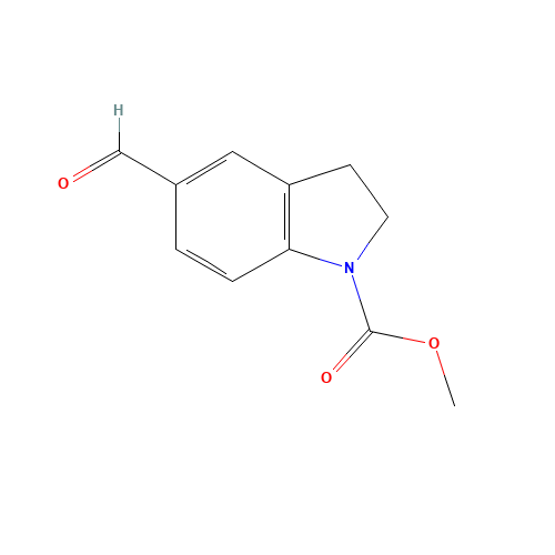 methyl 5-formyl-2,3-dihydroindole-1-carboxylate (CAS: 158545-73-4) - Related Chemical Product