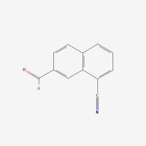 7-formylnaphthalene-1-carbonitrile (CAS: 162150-57-4) - Related Chemical Product
