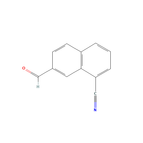 7-formylnaphthalene-1-carbonitrile (CAS: 162150-57-4) - Related Chemical Product