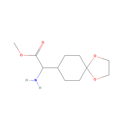 methyl 2-amino-2-(1,4-dioxaspiro[4.5]decan-8-yl)acetate (CAS: 586377-16-4) - Related Chemical Product