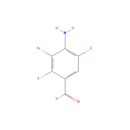 4-amino-3-bromo-2,5-difluorobenzaldehyde (CAS: 112279-63-7) - Related Chemical Product