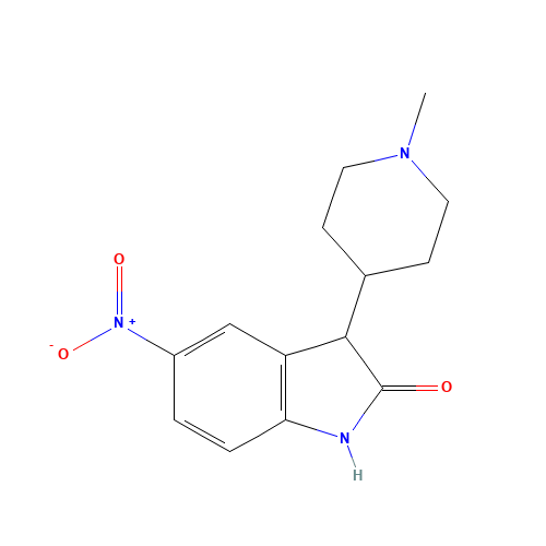 3-(1-methylpiperidin-4-yl)-5-nitro-1,3-dihydroindol-2-one (CAS: 1063407-62-4) - Related Chemical Product