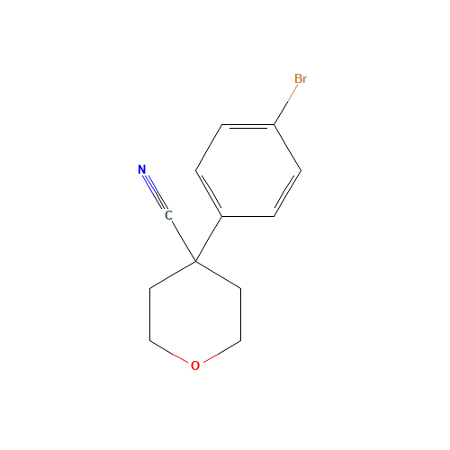 4-(4-bromophenyl)oxane-4-carbonitrile (CAS: 1000705-54-3) - Related Chemical Product