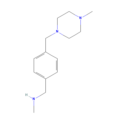 N-methyl-1-[4-[(4-methylpiperazin-1-yl)methyl]phenyl]methanamine (CAS: 859850-93-4) - Related Chemical Product