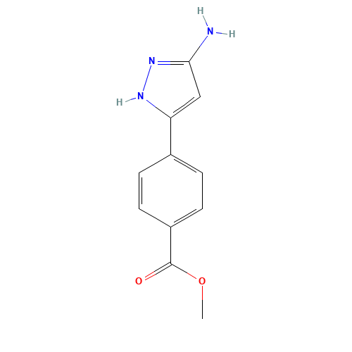 methyl 4-(3-amino-1H-pyrazol-5-yl)benzoate (CAS: 333737-29-4) - Related Chemical Product