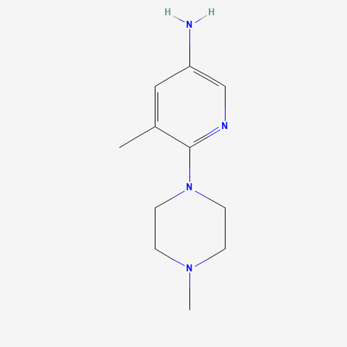 5-methyl-6-(4-methylpiperazin-1-yl)pyridin-3-amine (CAS: 219132-85-1) - Related Chemical Product