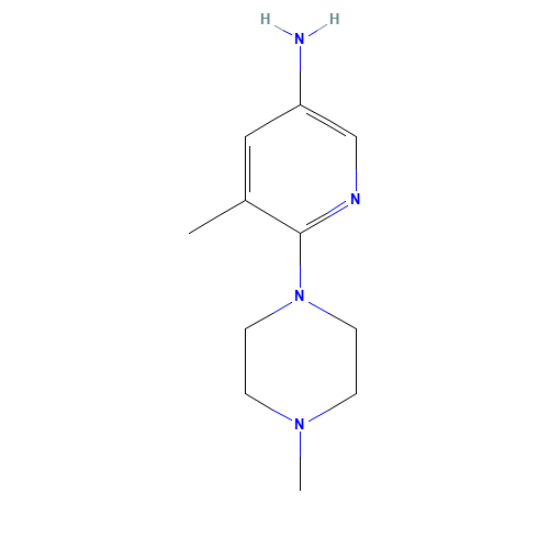 5-methyl-6-(4-methylpiperazin-1-yl)pyridin-3-amine (CAS: 219132-85-1) - Related Chemical Product