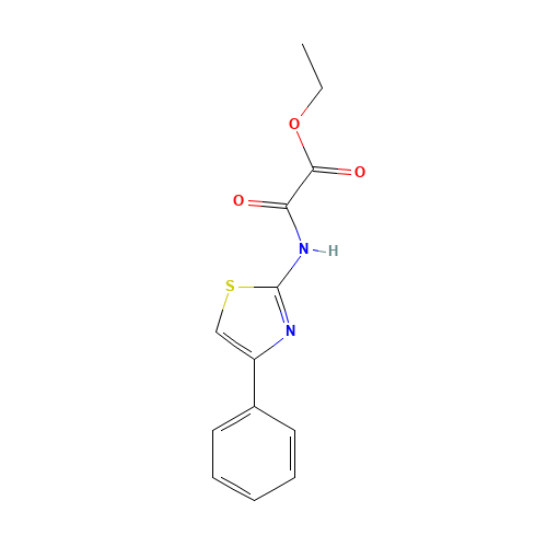 ethyl 2-oxo-2-[(4-phenyl-1,3-thiazol-2-yl)amino]acetate (CAS: 74531-87-6) - Related Chemical Product