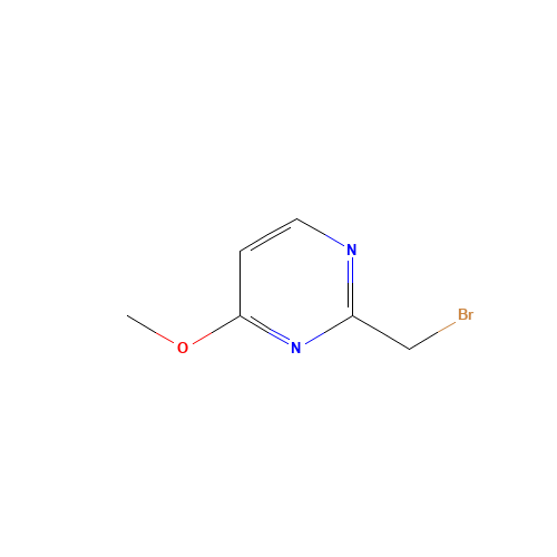 2-(bromomethyl)-4-methoxypyrimidine (CAS: 1245643-06-4) - Related Chemical Product