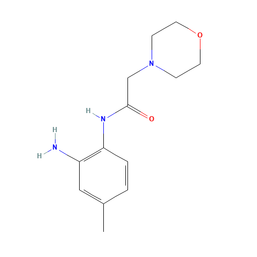 N-(2-amino-4-methylphenyl)-2-morpholin-4-ylacetamide (CAS: 882672-13-1) - Related Chemical Product