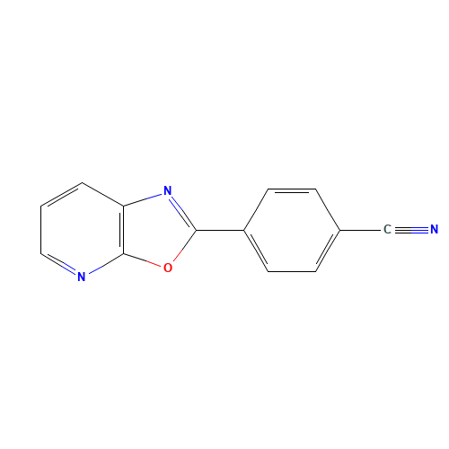 4-([1,3]oxazolo[5,4-b]pyridin-2-yl)benzonitrile (CAS: 52334-01-7) - Related Chemical Product