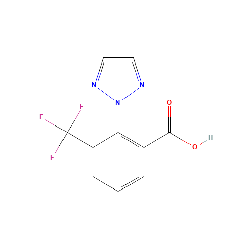 2-(triazol-2-yl)-3-(trifluoromethyl)benzoic acid (CAS: 1435479-70-1) - Related Chemical Product