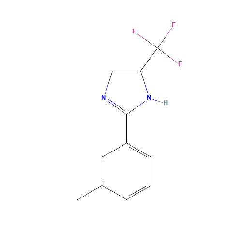 2-(3-methylphenyl)-5-(trifluoromethyl)-1H-imidazole (CAS: 33469-19-1) - Related Chemical Product