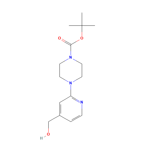 tert-butyl 4-[4-(hydroxymethyl)pyridin-2-yl]piperazine-1-carboxylate (CAS: 944450-80-0) - Related Chemical Product