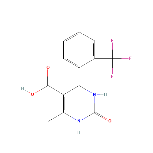 6-methyl-2-oxo-4-[2-(trifluoromethyl)phenyl]-3,4-dihydro-1H-pyrimidine-5-carboxylic acid (CAS: 356566-54-6) - Related Chemical Product
