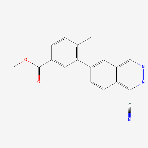 methyl 3-(1-cyanophthalazin-6-yl)-4-methylbenzoate (CAS: 909187-25-3) - Related Chemical Product