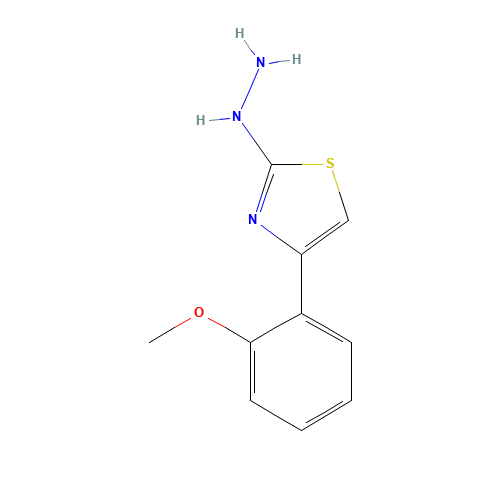 [4-(2-methoxyphenyl)-1,3-thiazol-2-yl]hydrazine (CAS: 299169-54-3) - Related Chemical Product