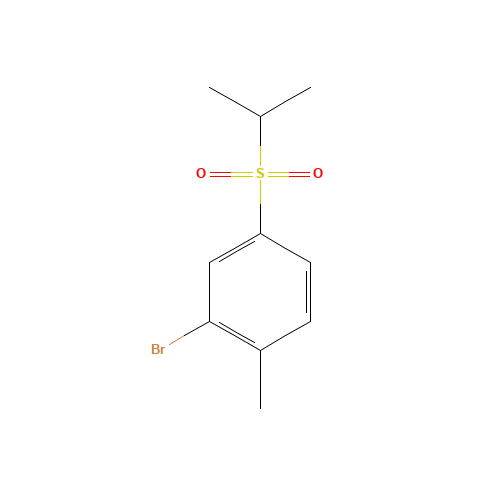 2-bromo-1-methyl-4-propan-2-ylsulfonylbenzene (CAS: 1240287-27-7) - Related Chemical Product