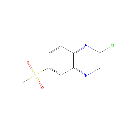 2-chloro-6-methylsulfonylquinoxaline (CAS: 55686-99-2) - Related Chemical Product
