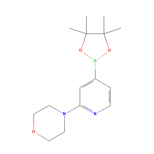 4-[4-(4,4,5,5-tetramethyl-1,3,2-dioxaborolan-2-yl)pyridin-2-yl]morpholine (CAS: 888721-86-6) - Related Chemical Product