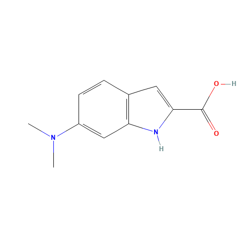 6-(dimethylamino)-1H-indole-2-carboxylic acid (CAS: 100060-36-4) - Related Chemical Product