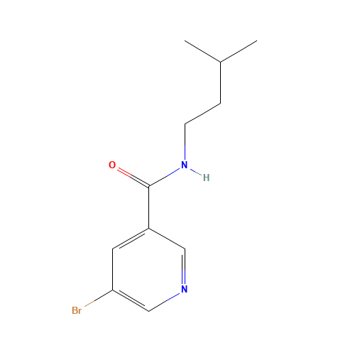 5-bromo-N-(3-methylbutyl)pyridine-3-carboxamide (CAS: 433969-36-9) - Related Chemical Product