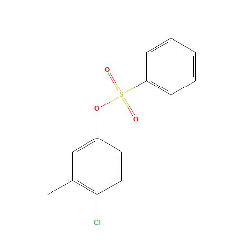 (4-chloro-3-methylphenyl) benzenesulfonate (CAS: 385785-66-0) - Related Chemical Product