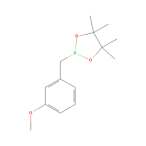 2-[(3-methoxyphenyl)methyl]-4,4,5,5-tetramethyl-1,3,2-dioxaborolane (CAS: 797762-23-3) - Related Chemical Product