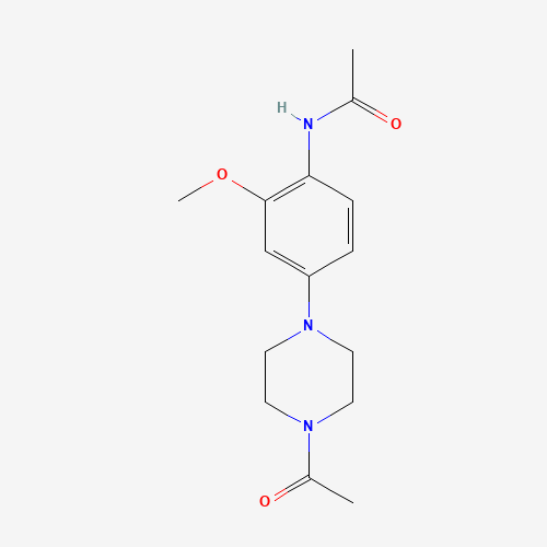 N-[4-(4-acetylpiperazin-1-yl)-2-methoxyphenyl]acetamide (CAS: 1453198-88-3) - Related Chemical Product
