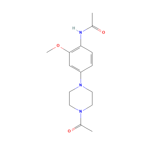 N-[4-(4-acetylpiperazin-1-yl)-2-methoxyphenyl]acetamide (CAS: 1453198-88-3) - Related Chemical Product