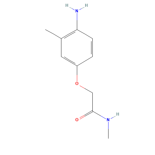 2-(4-amino-3-methylphenoxy)-N-methylacetamide (CAS: 201853-11-4) - Related Chemical Product