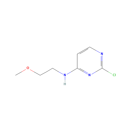 2-chloro-N-(2-methoxyethyl)pyrimidin-4-amine (CAS: 1224600-39-8) - Related Chemical Product