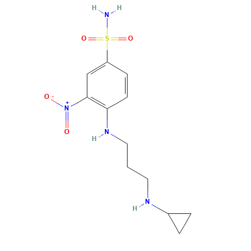4-[3-(cyclopropylamino)propylamino]-3-nitrobenzenesulfonamide (CAS: 1153091-46-3) - Related Chemical Product