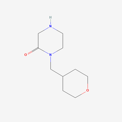 1-(oxan-4-ylmethyl)piperazin-2-one (CAS: 1248358-24-8) - Related Chemical Product
