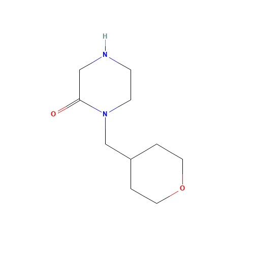 1-(oxan-4-ylmethyl)piperazin-2-one (CAS: 1248358-24-8) - Related Chemical Product