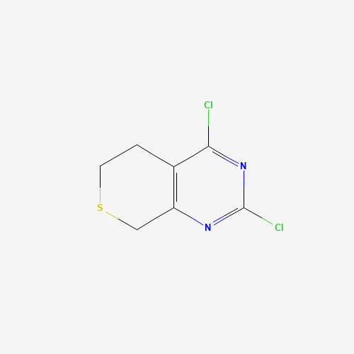 2,4-dichloro-6,8-dihydro-5H-thiopyrano[3,4-d]pyrimidine (CAS: 1434142-20-7) - Related Chemical Product
