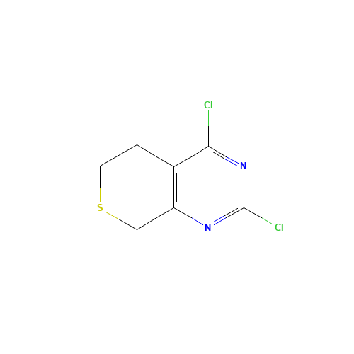 2,4-dichloro-6,8-dihydro-5H-thiopyrano[3,4-d]pyrimidine (CAS: 1434142-20-7) - Related Chemical Product