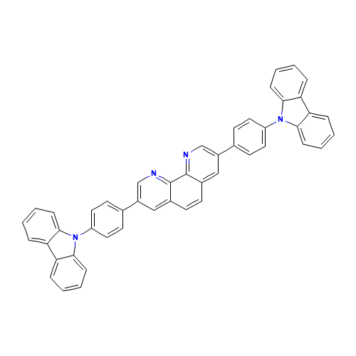 3,8-bis(4-carbazol-9-ylphenyl)-1,10-phenanthroline (CAS: 888026-72-0) - Related Chemical Product